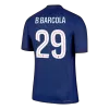 B.BARCOLA #29 Authentic PSG Home Soccer Jersey 2025/26 Navy - bestfootballkits
