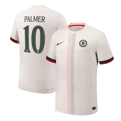 PALMER #10 Authentic Chelsea Away Soccer Jersey 2025/26 White - UCL - bestfootballkits