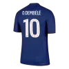O.DEMBÉLÉ #10 Authentic PSG Home Soccer Jersey 2025/26 Navy - bestfootballkits