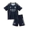 Kid's Real Madrid Away Soccer Jersey Kit(Jersey+Shorts) 2025/26 Navy - bestfootballkits