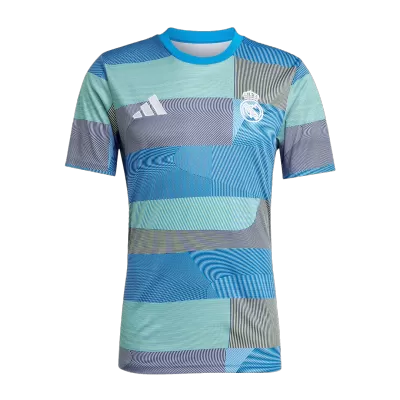 Real Madrid Pre-Match Soccer Jersey 25/26 Blue - bestfootballkits