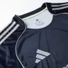Real Madrid Away Long Sleeve Soccer Jersey 2025/26 Navy - bestfootballkits