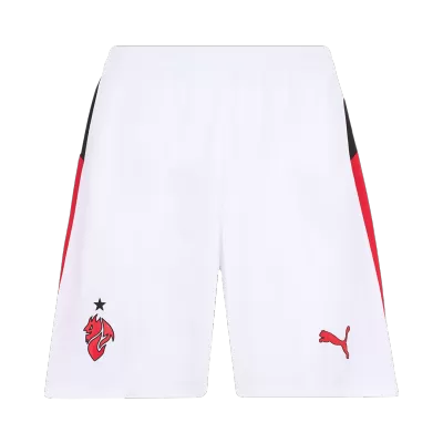 AC Milan Away Soccer Shorts 25/26 White - bestfootballkits