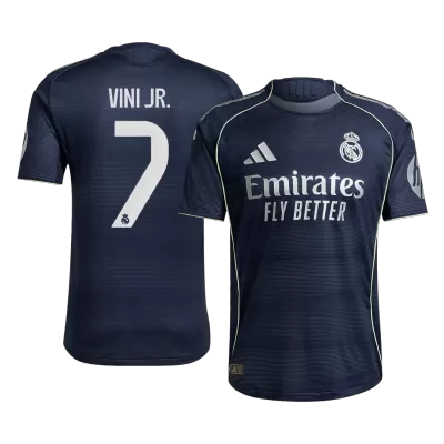 Authentic VINI JR. #7 Real Madrid Shirt Away 2025/26 - bestfootballkits
