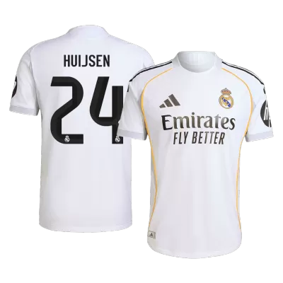 Authentic HUIJSEN #24 Real Madrid Shirt Home 2025/26 - bestfootballkits