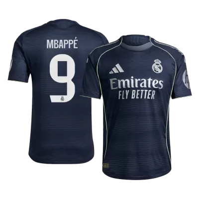 Authentic MBAPPÉ #9 Real Madrid Shirt Away 2025/26 - bestfootballkits