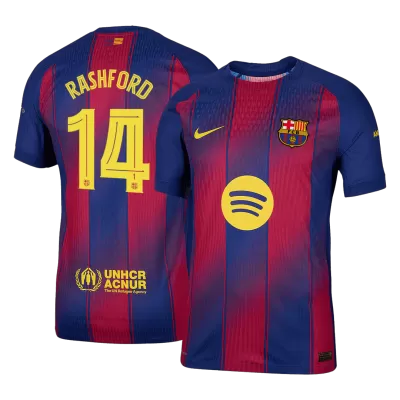 Authentic RASHFORD #14 Barcelona Shirt Home 2025/26 - UCL - bestfootballkits