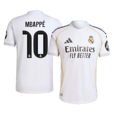 Authentic MBAPPÉ #10 Real Madrid Shirt Home 2025/26 - bestfootballkits