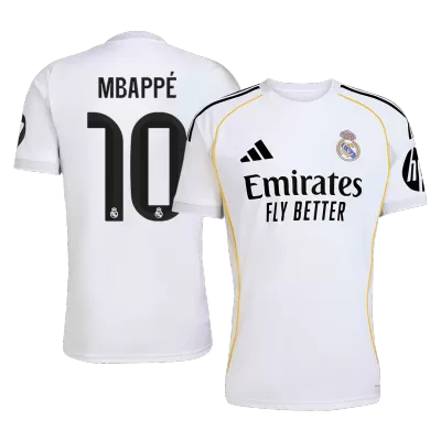 MBAPPÉ #10 Real Madrid Shirt Home 2025/26 - bestfootballkits