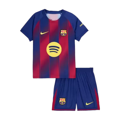 Kid's Barcelona Shirt Home 2025/26 - bestfootballkits