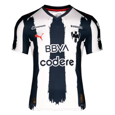 Monterrey Home Soccer Jersey 25/26 White&Navy - bestfootballkits