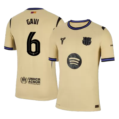 Authentic GAVI #6 Barcelona Shirt Away 2025/26 - UCL - bestfootballkits