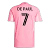 Authentic DE PAUL #7 Inter Miami CF Shirt Home 2025 - bestfootballkits