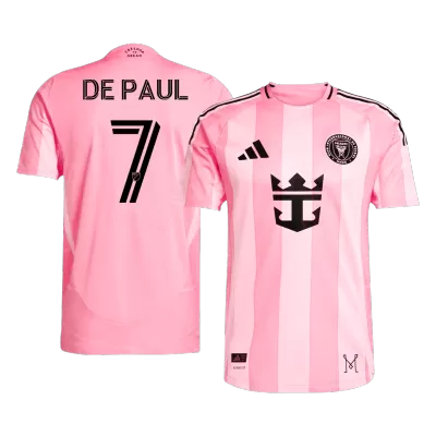 Authentic DE PAUL #7 Inter Miami CF Shirt Home 2025 - bestfootballkits