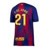 F.DE JONG #21 Barcelona Home Soccer Jersey 2025/26 Red&Blue - bestfootballkits