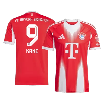 KANE #9 Bayern Munich Home Soccer Jersey 2025/26 Red - bestfootballkits