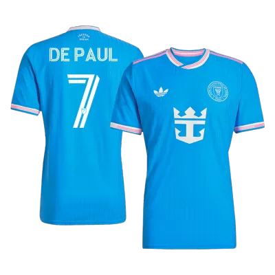 Authentic DE PAUL #7 Inter Miami CF Shirt Third Away 2025 - bestfootballkits