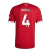 VIRGIL #4 Liverpool Shirt Home 2025/26 - bestfootballkits