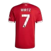 WIRTZ #7 Liverpool Shirt Home 2025/26 - bestfootballkits