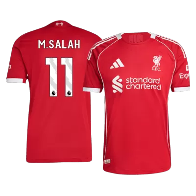 Authentic M.SALAH #11 Liverpool Shirt Home 2025/26 - bestfootballkits