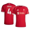 VIRGIL #4 Liverpool Shirt Home 2025/26 - bestfootballkits