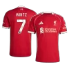 WIRTZ #7 Liverpool Shirt Home 2025/26 - bestfootballkits