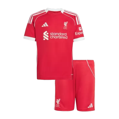 Liverpool Mini Kit Home 2025/26 - bestfootballkits