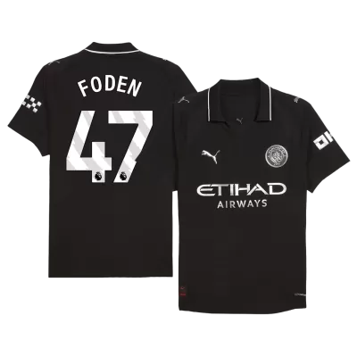Authentic FODEN #47 Manchester City Shirt Away 2025/26 - bestfootballkits