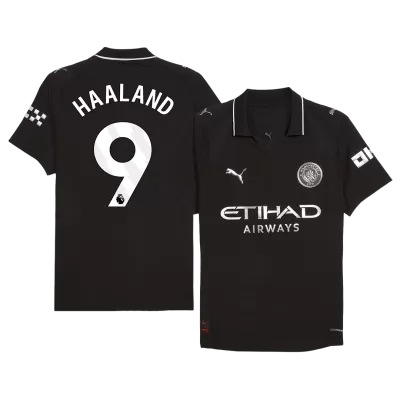 Authentic HAALAND #9 Manchester City Shirt Away 2025/26 - bestfootballkits