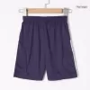Kid's Manchester United Away Soccer Jersey Kit(Jersey+Shorts) 2025/26 White - bestfootballkits