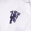 Kid's Manchester United Away Soccer Jersey Kit(Jersey+Shorts) 2025/26 White - bestfootballkits