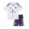 Kid's Manchester United Away Soccer Jersey Kit(Jersey+Shorts) 2025/26 White - bestfootballkits