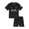 Kid's Tottenham Hotspur Away Soccer Jersey Kit(Jersey+Shorts) 2025/26 Black - bestfootballkits
