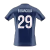 B.BARCOLA #29 PSG Home Soccer Jersey 2025/26 Navy - bestfootballkits