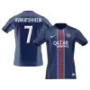KVARATSKHELIA #7 PSG Home Soccer Jersey 2025/26 Navy - bestfootballkits