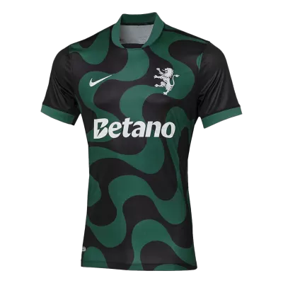 Sporting CP Alternative Soccer Jersey 25/26 Black - bestfootballkits