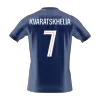 KVARATSKHELIA #7 PSG Home Soccer Jersey 2025/26 Navy - bestfootballkits
