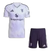 Manchester United Away Soccer Jersey Kit(Jersey+Shorts) 2025/26 White - bestfootballkits