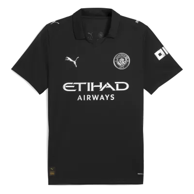 Manchester City Away Soccer Jersey 2025/26 Black - bestfootballkits