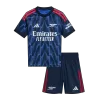 Kid's Arsenal Away Soccer Jersey Kit(Jersey+Shorts) 2025/26 Blue - bestfootballkits