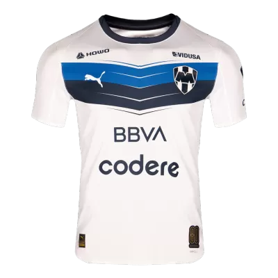 Monterrey Away Soccer Jersey 25/26 White - bestfootballkits