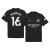 RODRIGO #16 Manchester City Away Soccer Jersey 2025/26 Black - bestfootballkits