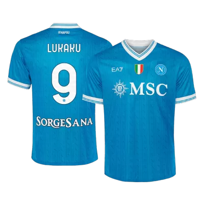 LUKAKU #9 Napoli Home Soccer Jersey 2025/26 Blue - bestfootballkits