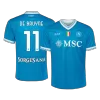 DE BRUYNE #11 Napoli Home Soccer Jersey 2025/26 Blue - bestfootballkits