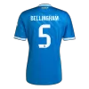 BELLINGHAM #5 Real Madrid Third Away Soccer Jersey 2025/26 Blue - bestfootballkits