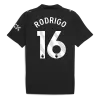 RODRIGO #16 Manchester City Away Soccer Jersey 2025/26 Black - bestfootballkits