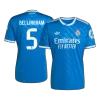 BELLINGHAM #5 Real Madrid Third Away Soccer Jersey 2025/26 Blue - bestfootballkits