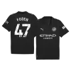 FODEN #47 Manchester City Away Soccer Jersey 2025/26 Black - bestfootballkits