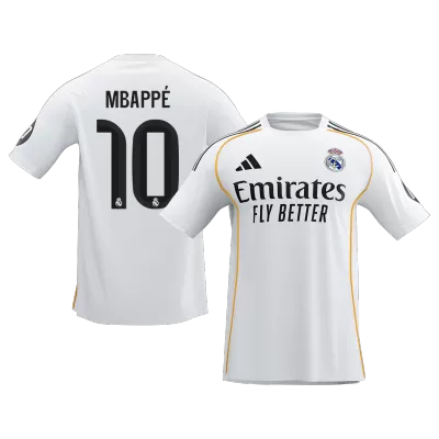 MBAPPÉ #10 Real Madrid Shirt Home 2025/26 - bestfootballkits