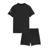 Kid's Manchester City Away Soccer Jersey Kit(Jersey+Shorts) 2025/26 Black - bestfootballkits